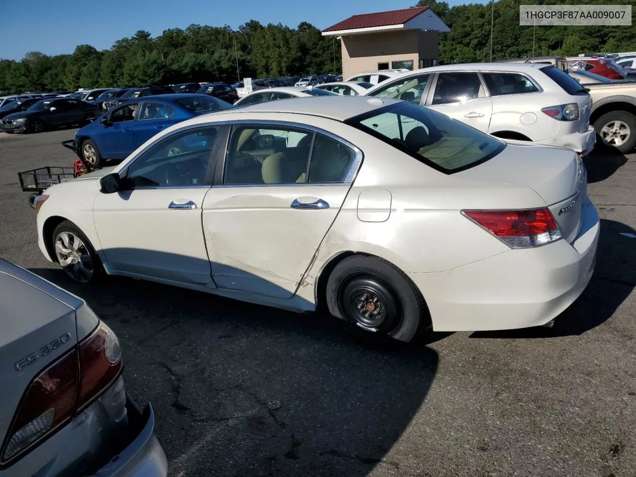 2010 Honda Accord Exl VIN: 1HGCP3F87AA009007 Lot: 68939644