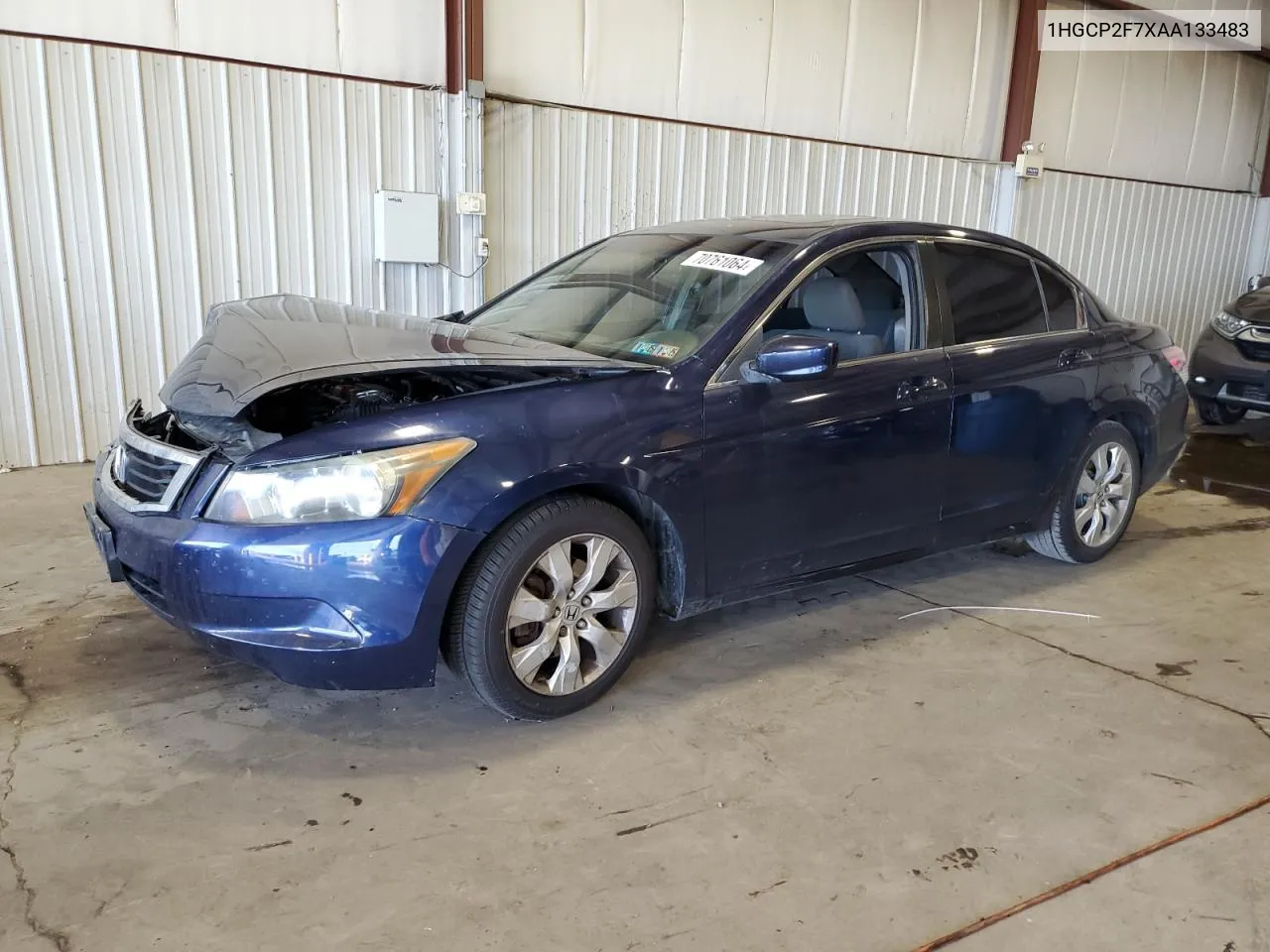 1HGCP2F7XAA133483 2010 Honda Accord Ex