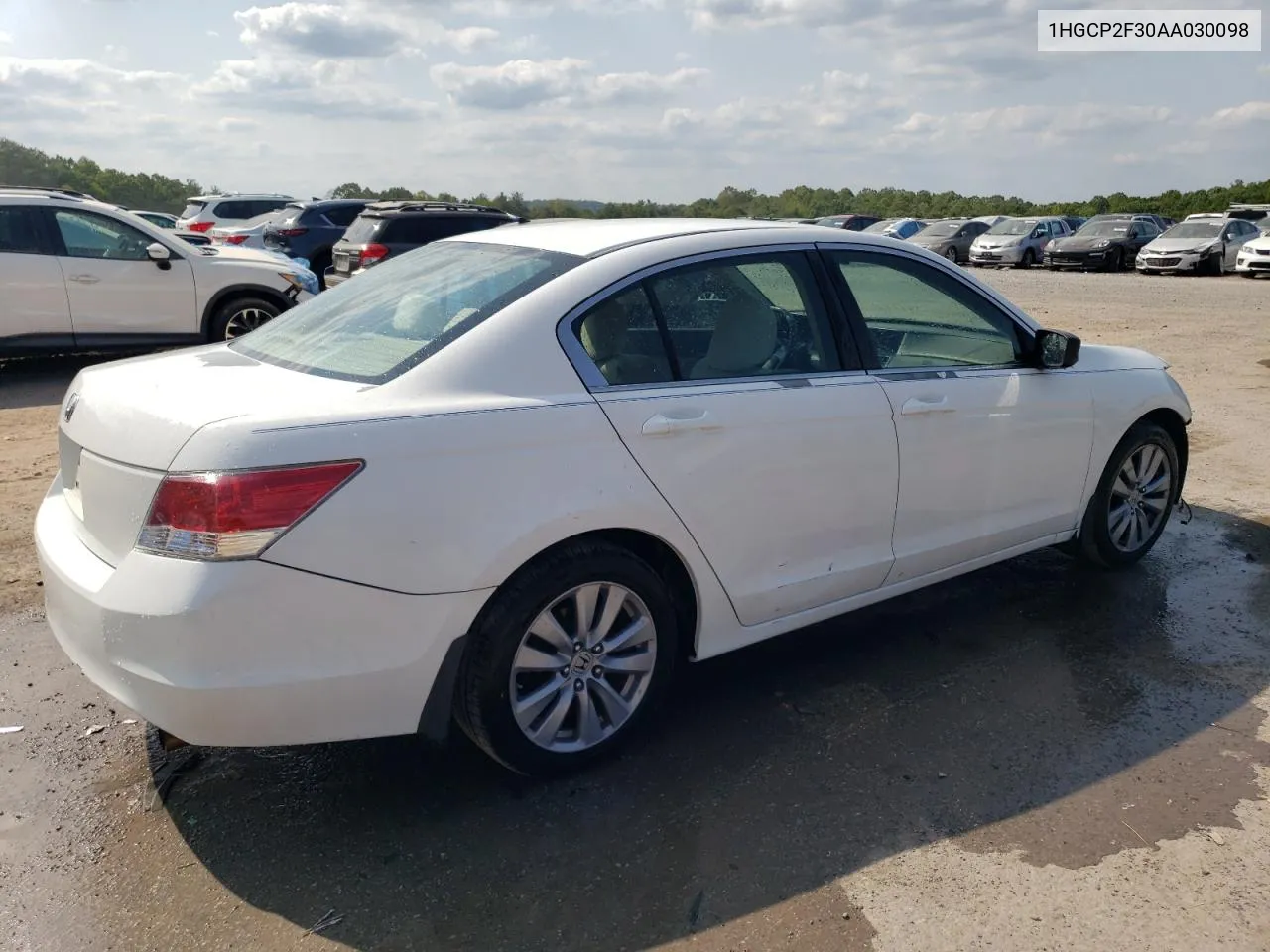 1HGCP2F30AA030098 2010 Honda Accord Lx