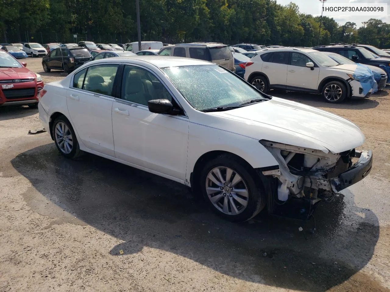 1HGCP2F30AA030098 2010 Honda Accord Lx