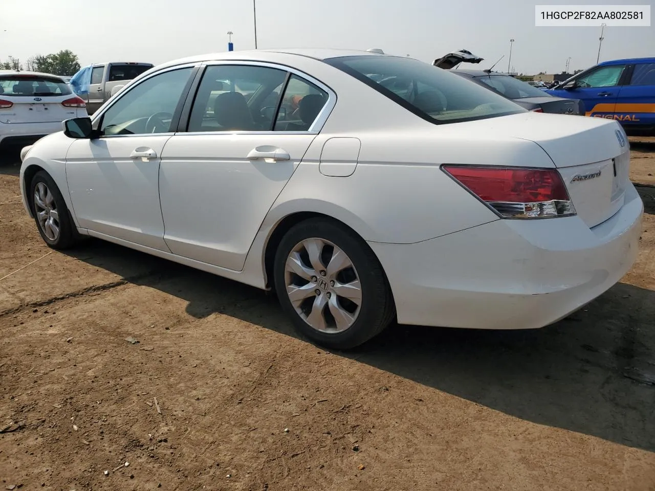 2010 Honda Accord Exl VIN: 1HGCP2F82AA802581 Lot: 71172534