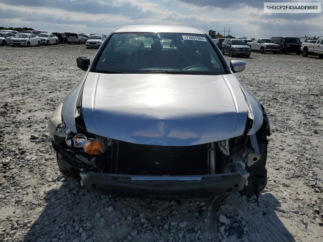 1HGCP2F43AA049883 2010 Honda Accord Lxp