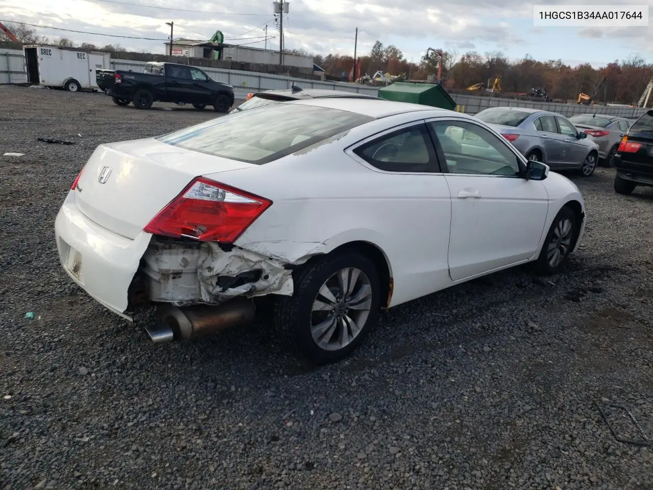 1HGCS1B34AA017644 2010 Honda Accord