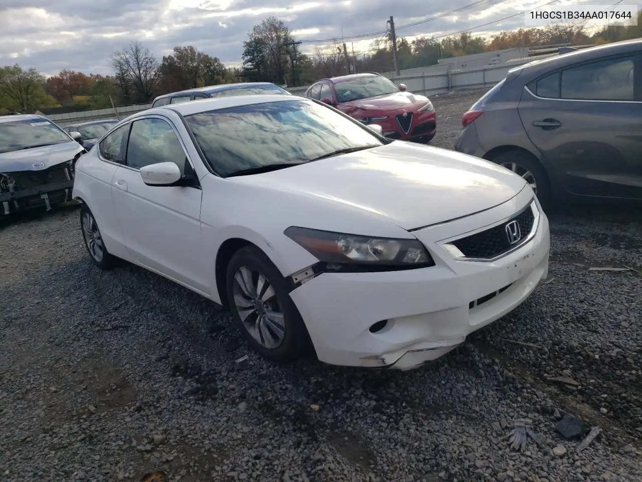 1HGCS1B34AA017644 2010 Honda Accord