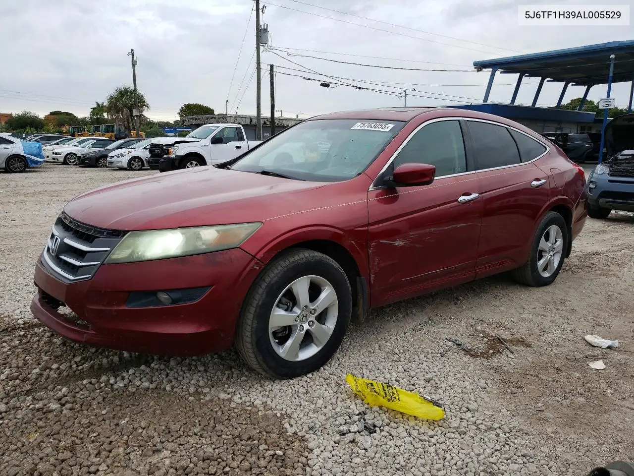 5J6TF1H39AL005529 2010 Honda Accord Crosstour Ex