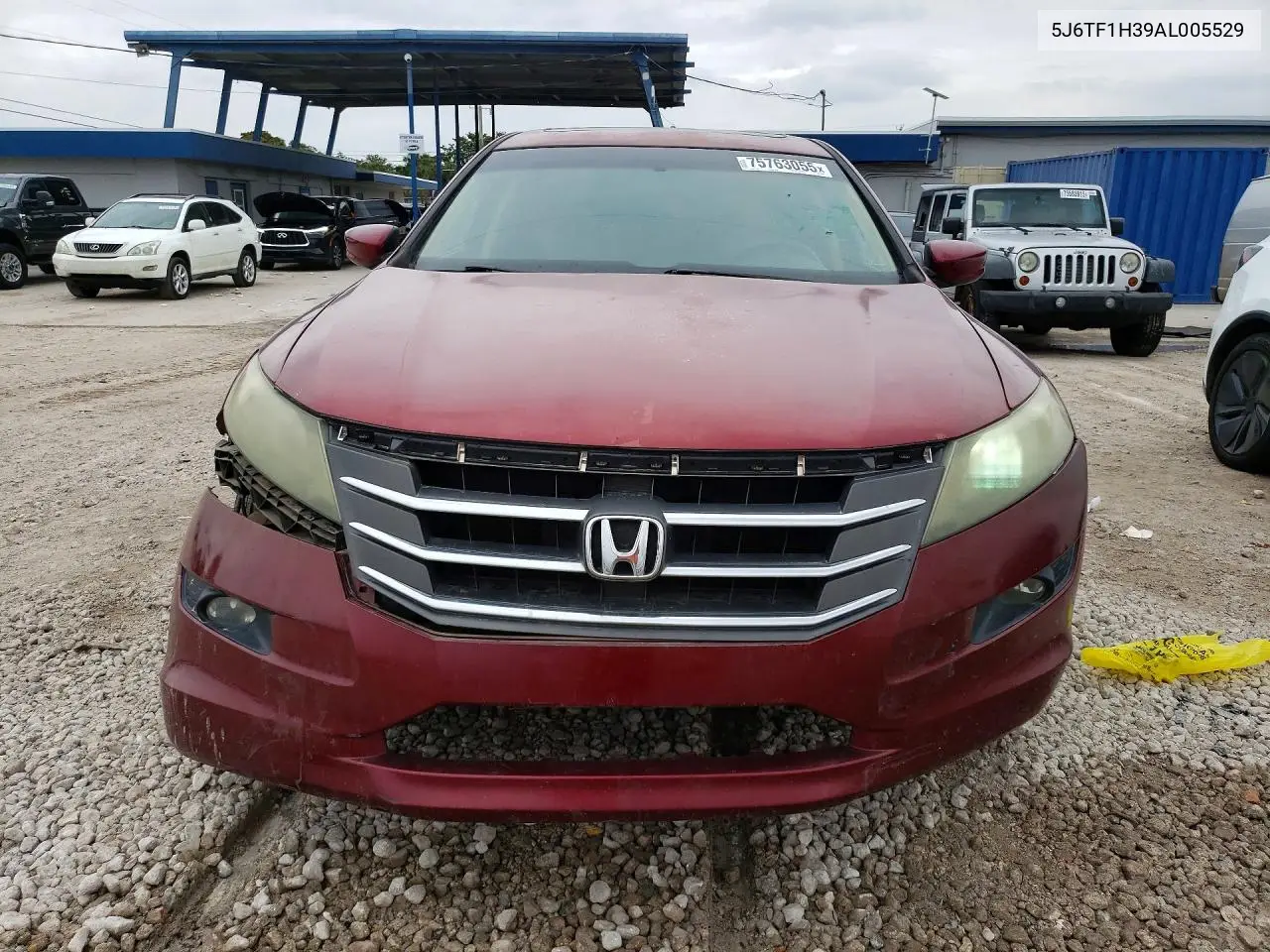 5J6TF1H39AL005529 2010 Honda Accord Crosstour Ex