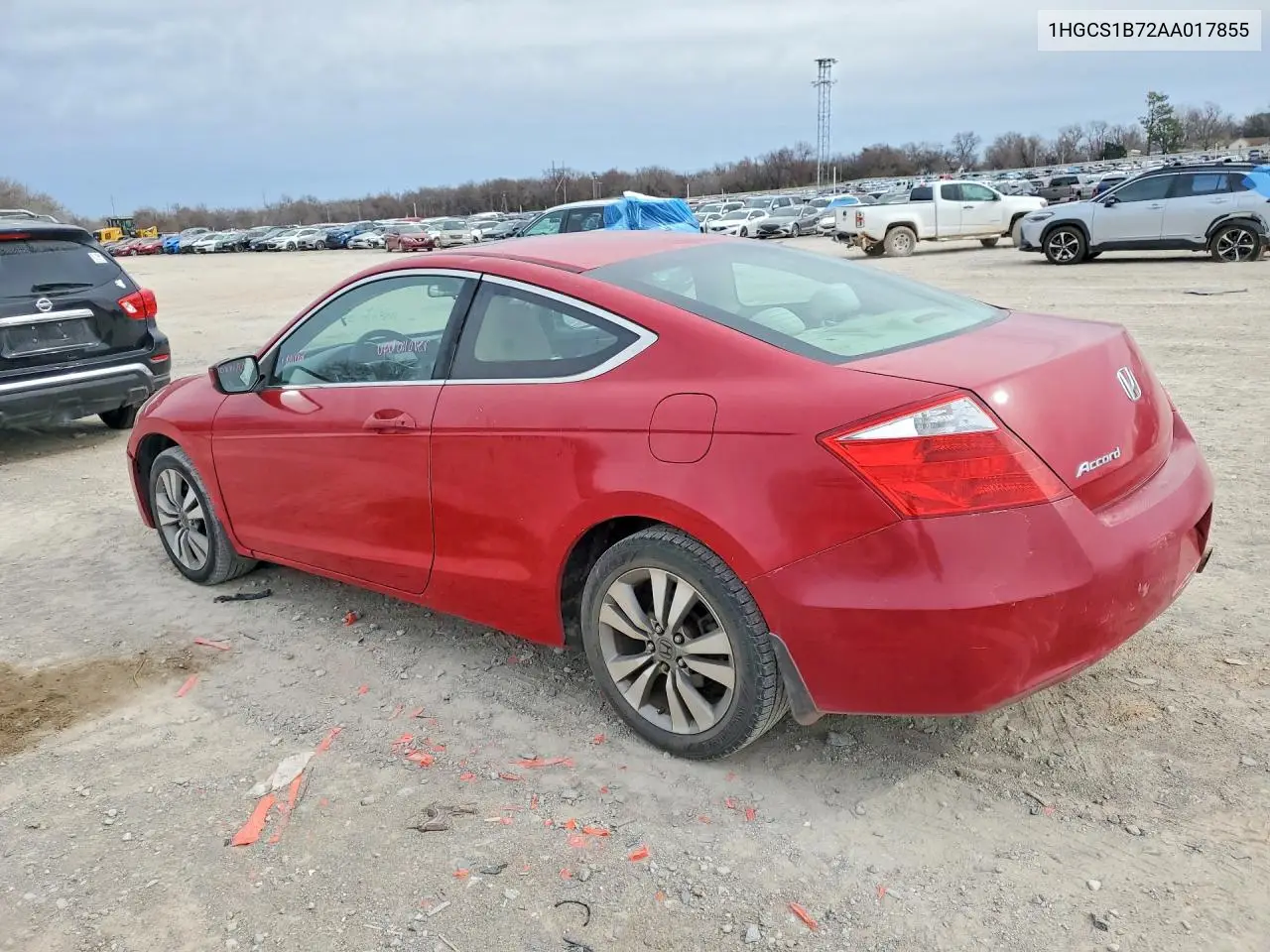 1HGCS1B72AA017855 2010 Honda Accord Ex