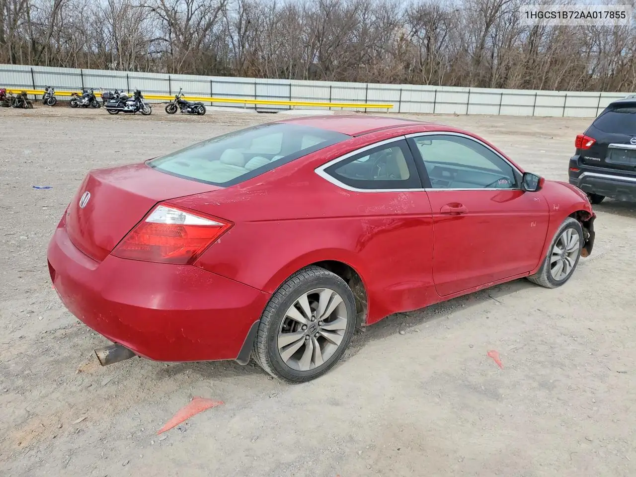 1HGCS1B72AA017855 2010 Honda Accord Ex
