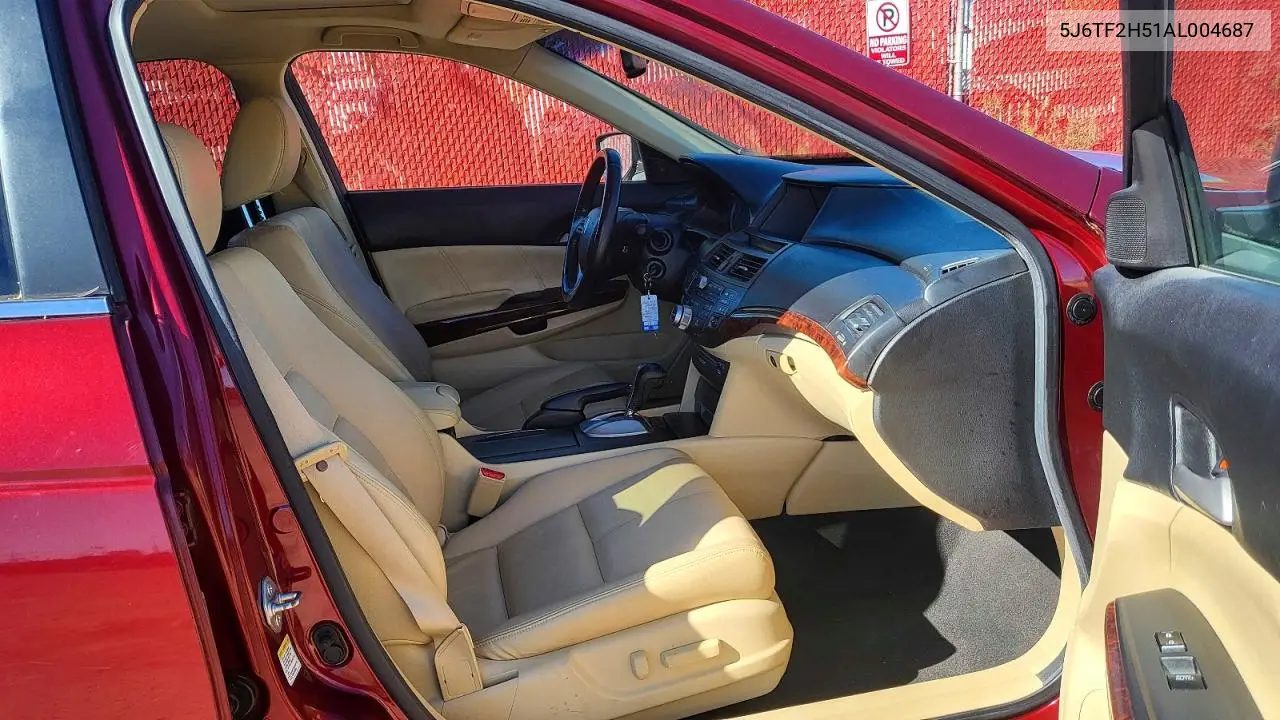 5J6TF2H51AL004687 2010 Honda Accord Crosstour Exl