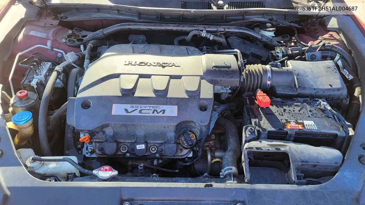 5J6TF2H51AL004687 2010 Honda Accord Crosstour Exl