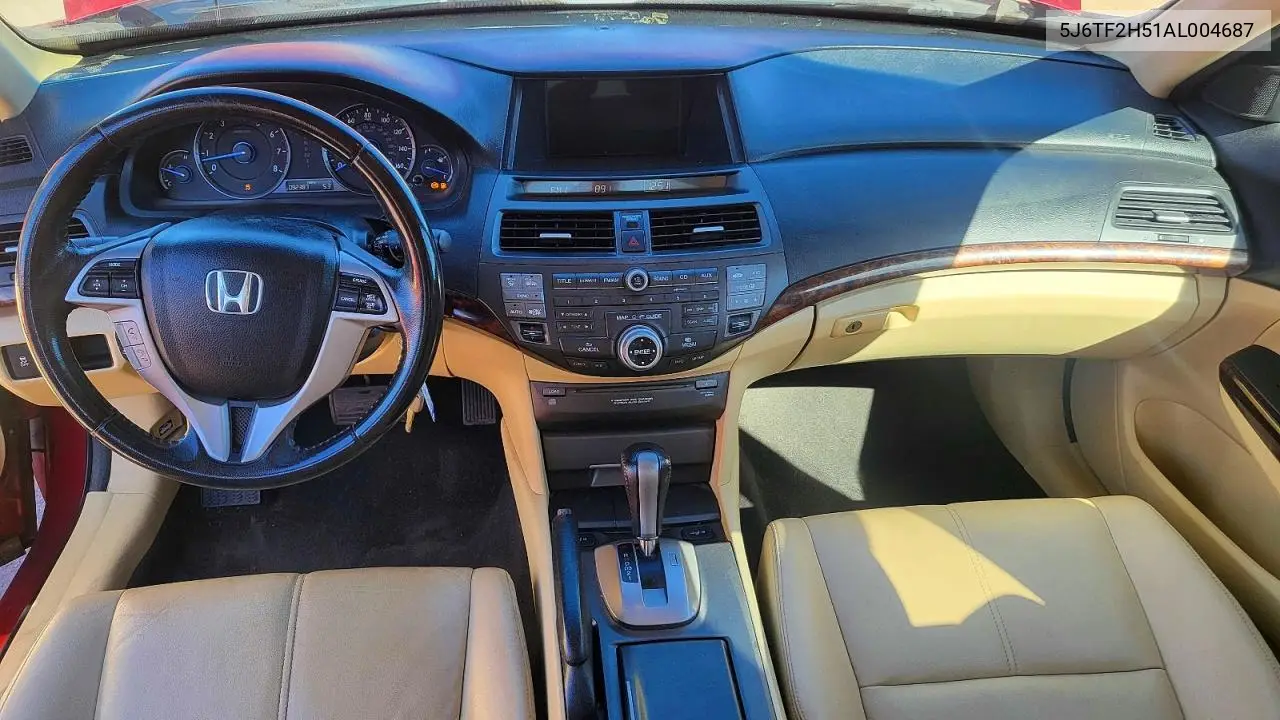 5J6TF2H51AL004687 2010 Honda Accord Crosstour Exl