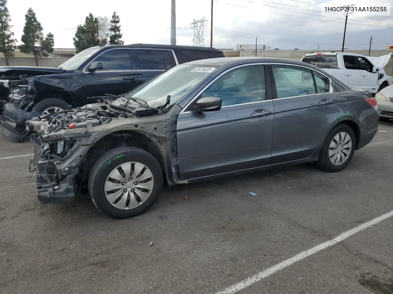 1HGCP2F31AA155255 2010 Honda Accord Lx