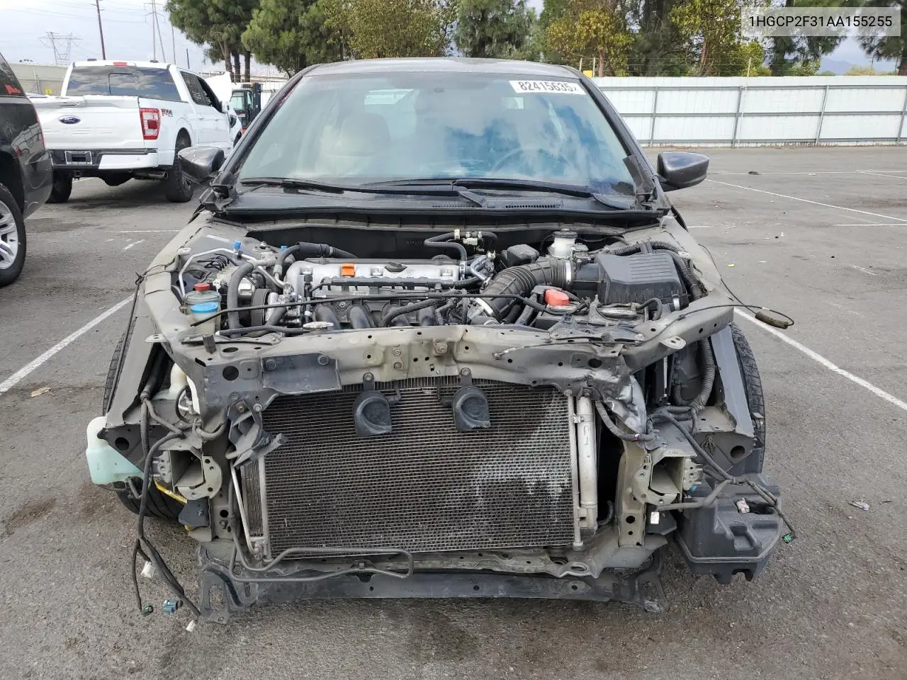 1HGCP2F31AA155255 2010 Honda Accord Lx
