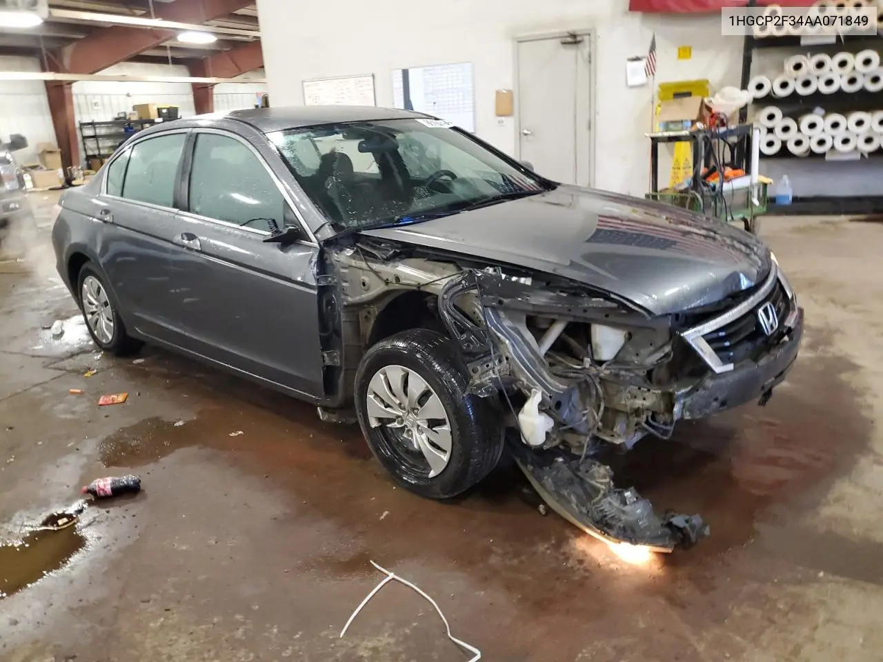 1HGCP2F34AA071849 2010 Honda Accord Lx