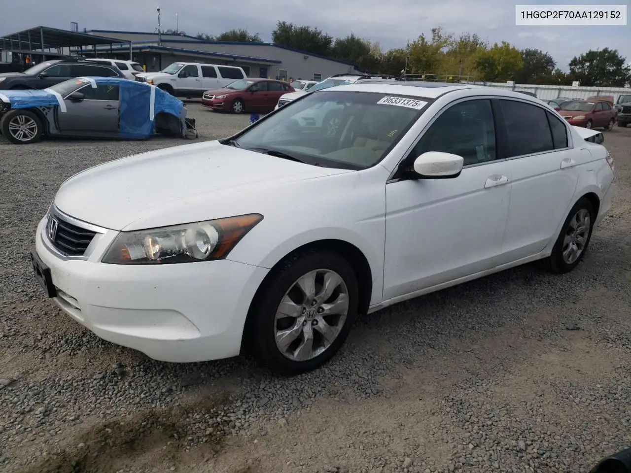 1HGCP2F70AA129152 2010 Honda Uk