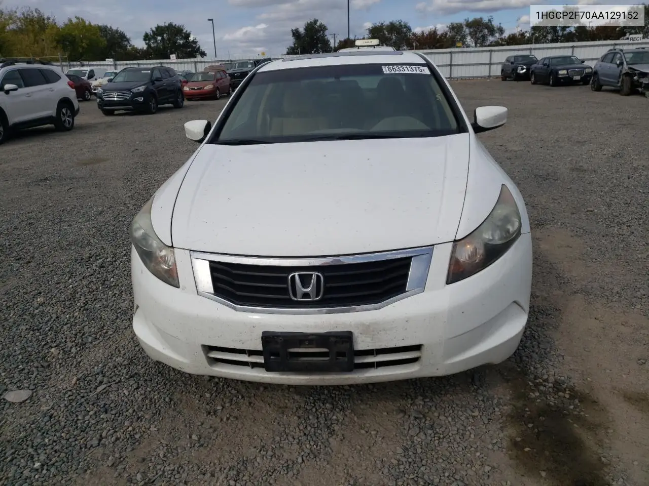 1HGCP2F70AA129152 2010 Honda Uk