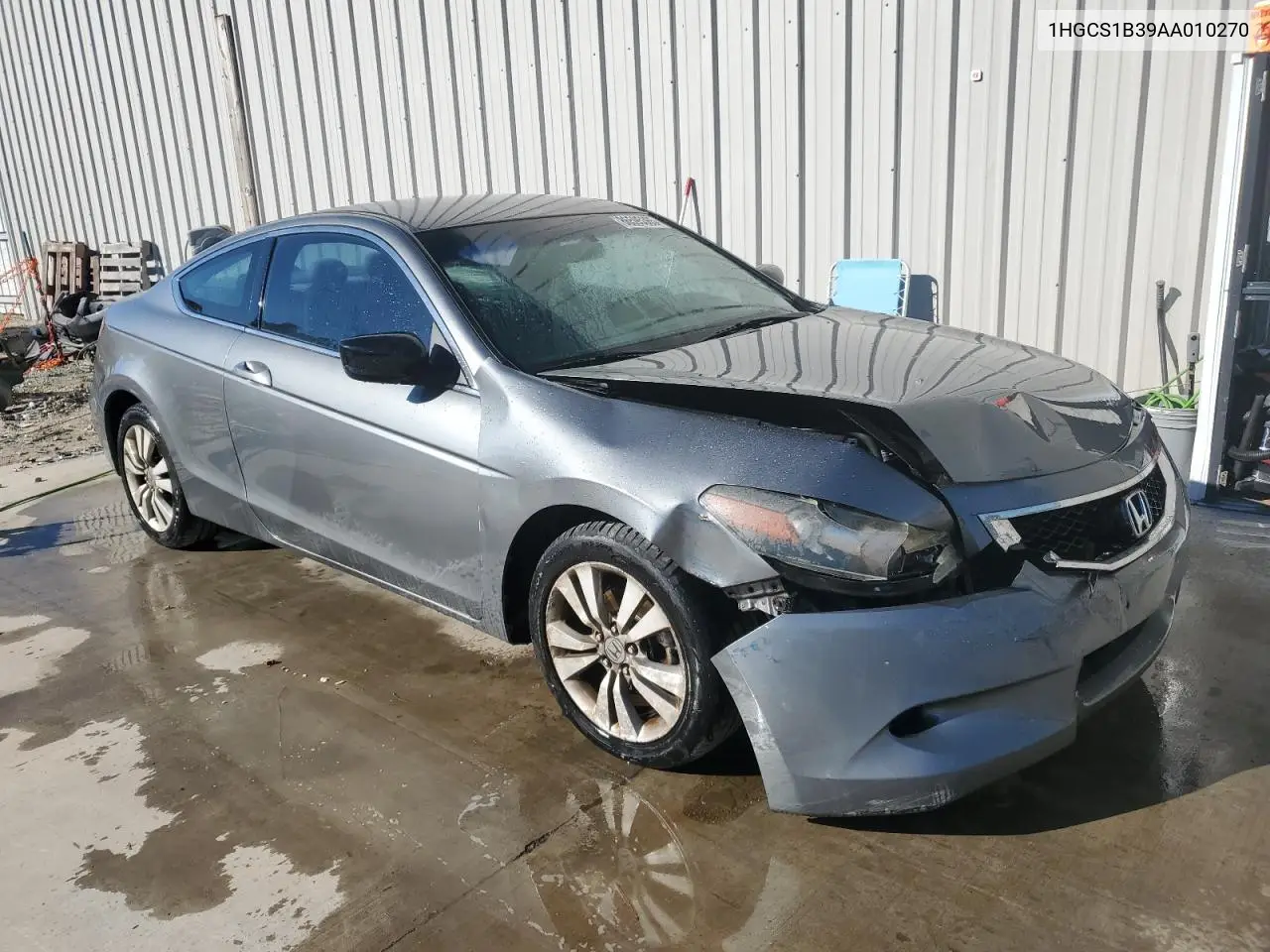 1HGCS1B39AA010270 2010 Honda Accord Lx