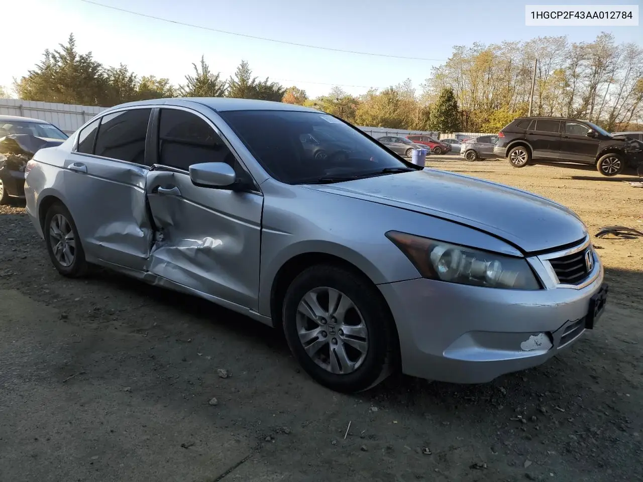 1HGCP2F43AA012784 2010 Honda Accord Lxp