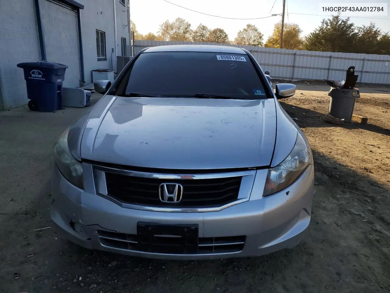 1HGCP2F43AA012784 2010 Honda Accord Lxp