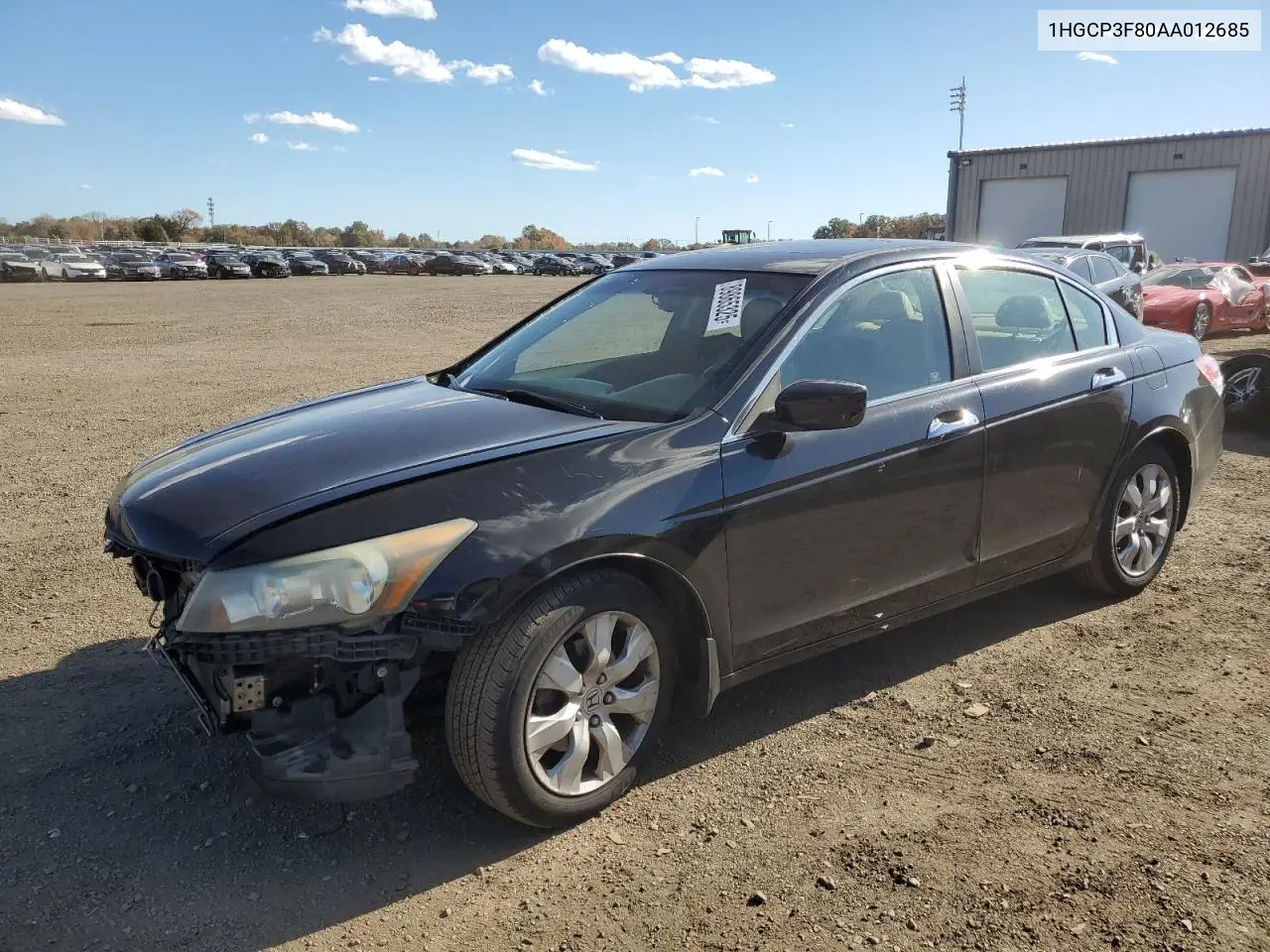 1HGCP3F80AA012685 2010 Honda Accord Exl
