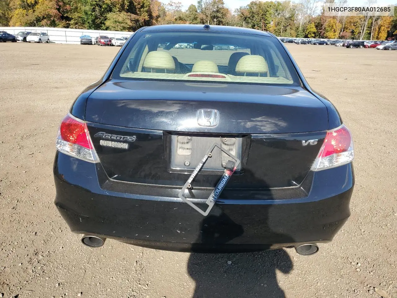 1HGCP3F80AA012685 2010 Honda Accord Exl