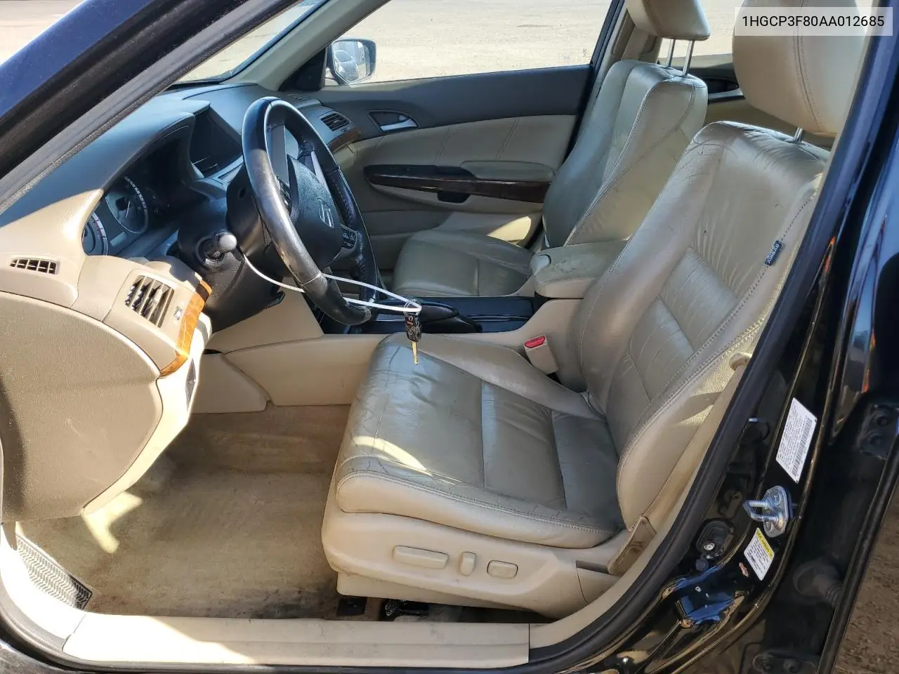 1HGCP3F80AA012685 2010 Honda Accord Exl