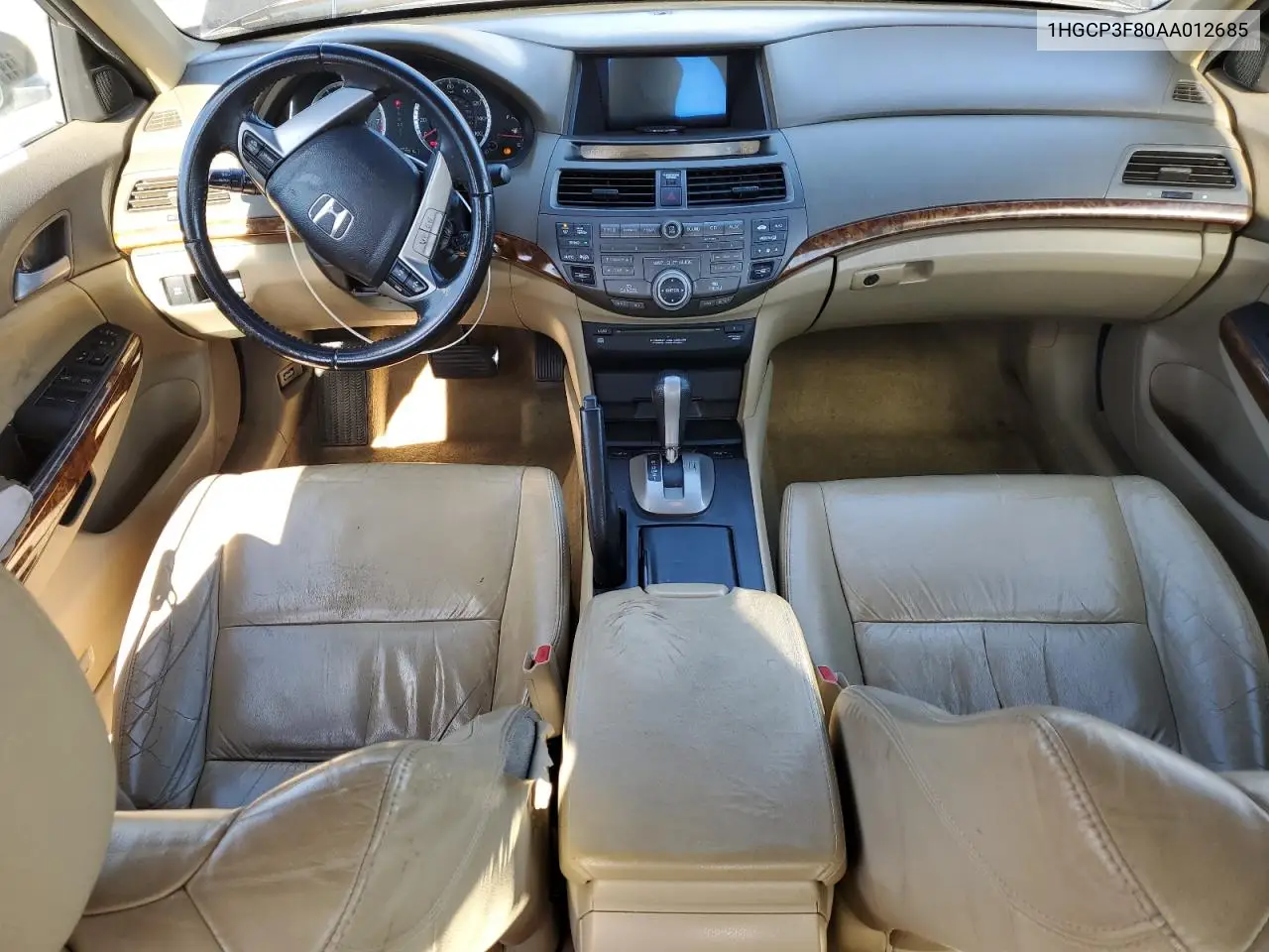 1HGCP3F80AA012685 2010 Honda Accord Exl