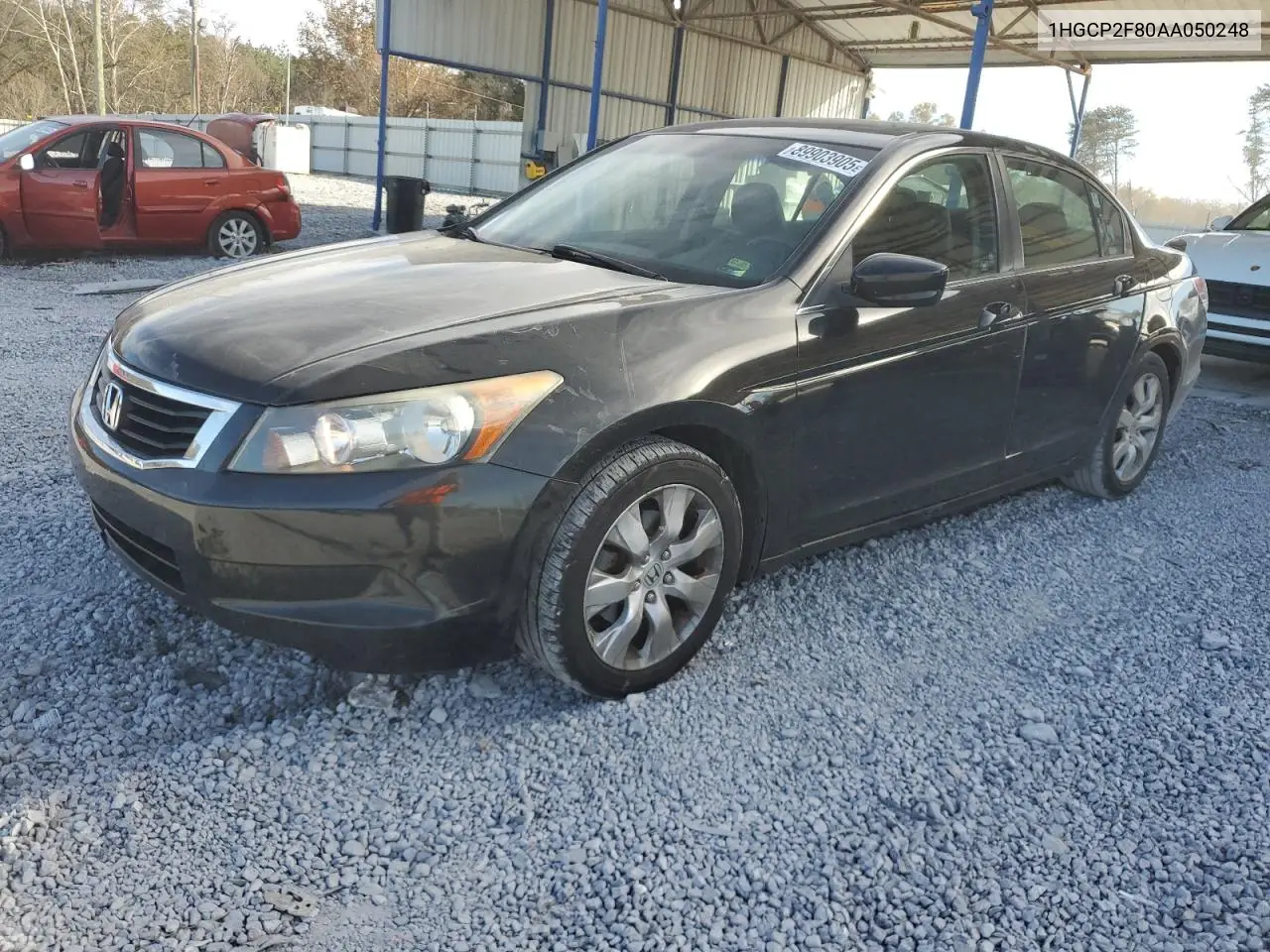 1HGCP2F80AA050248 2010 Honda Accord Exl