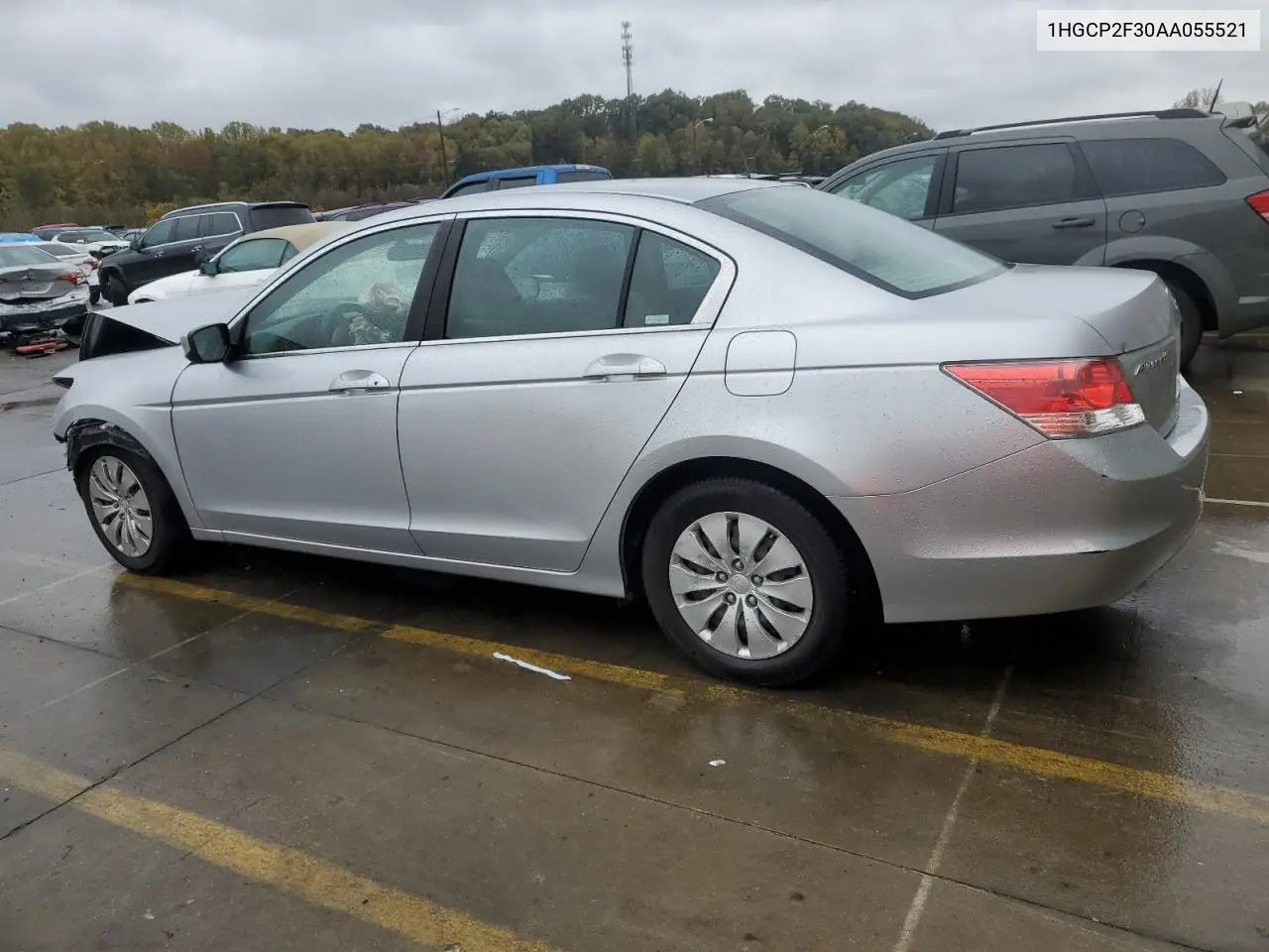 1HGCP2F30AA055521 2010 Honda Accord Lx
