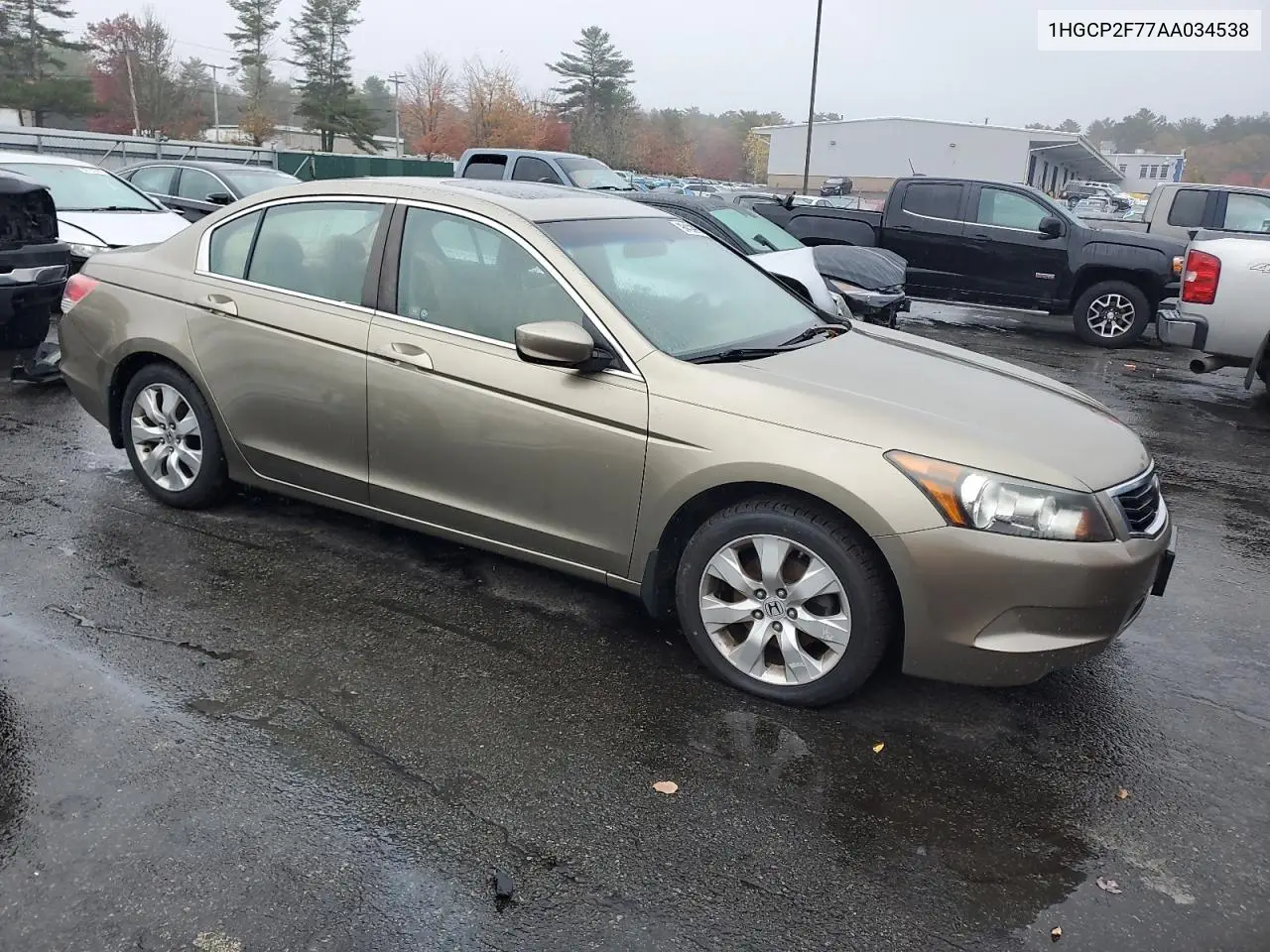 1HGCP2F77AA034538 2010 Honda Accord Ex
