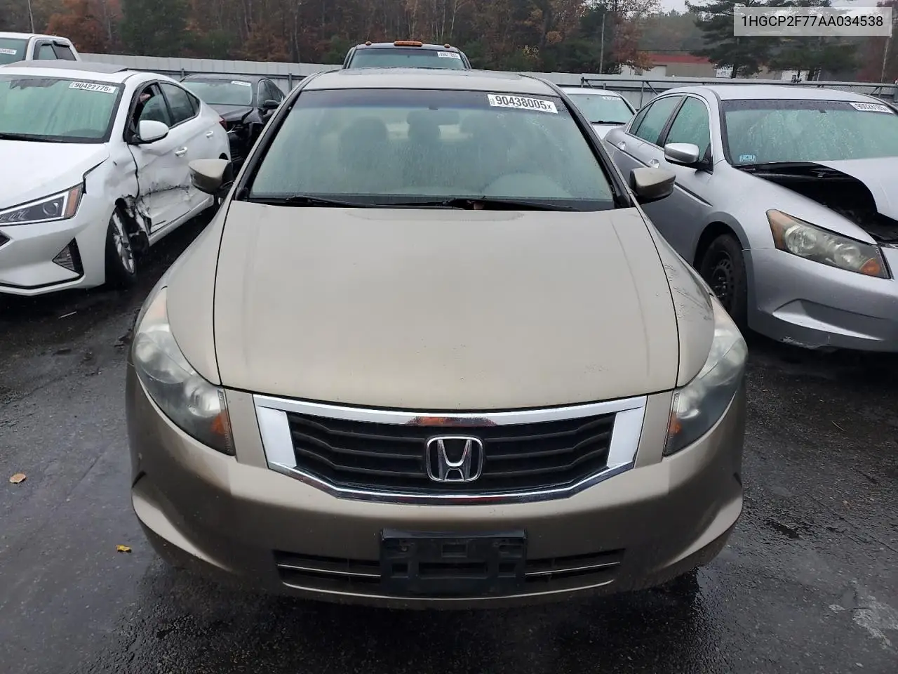 1HGCP2F77AA034538 2010 Honda Accord Ex