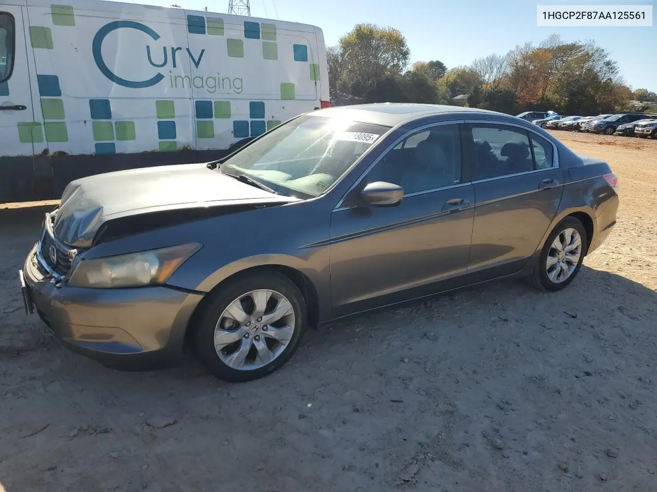 1HGCP2F87AA125561 2010 Honda Accord Exl