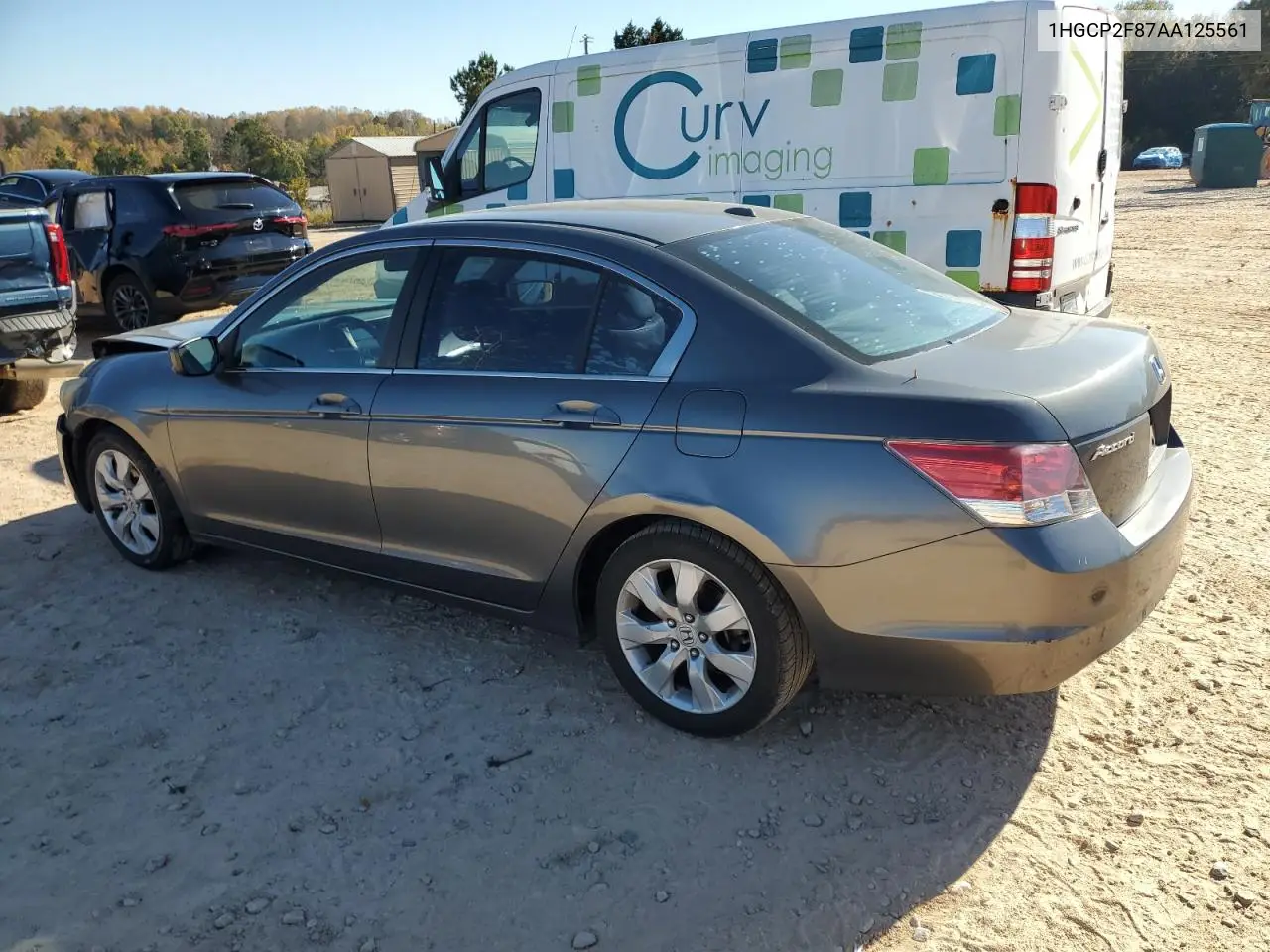 1HGCP2F87AA125561 2010 Honda Accord Exl