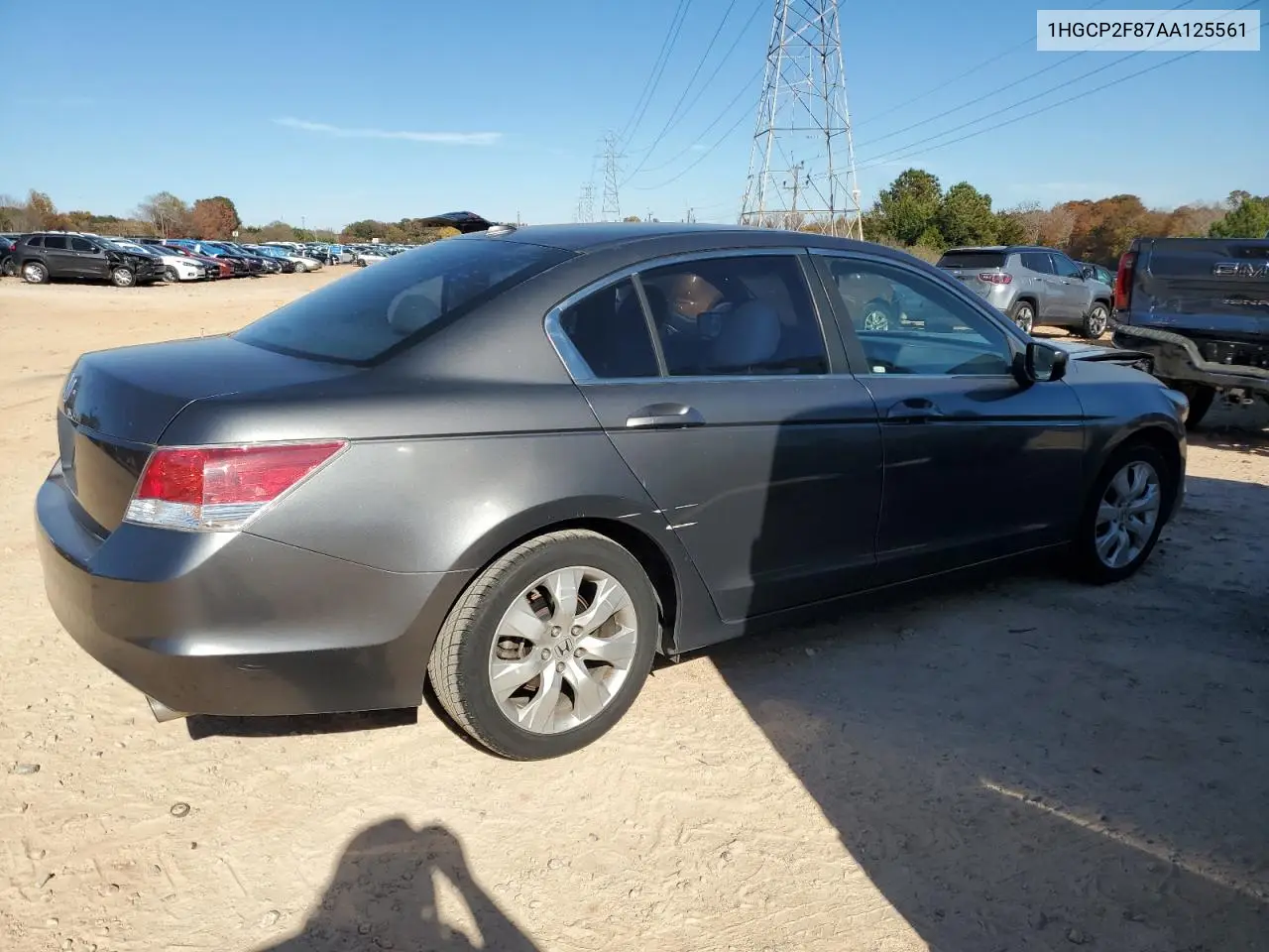1HGCP2F87AA125561 2010 Honda Accord Exl