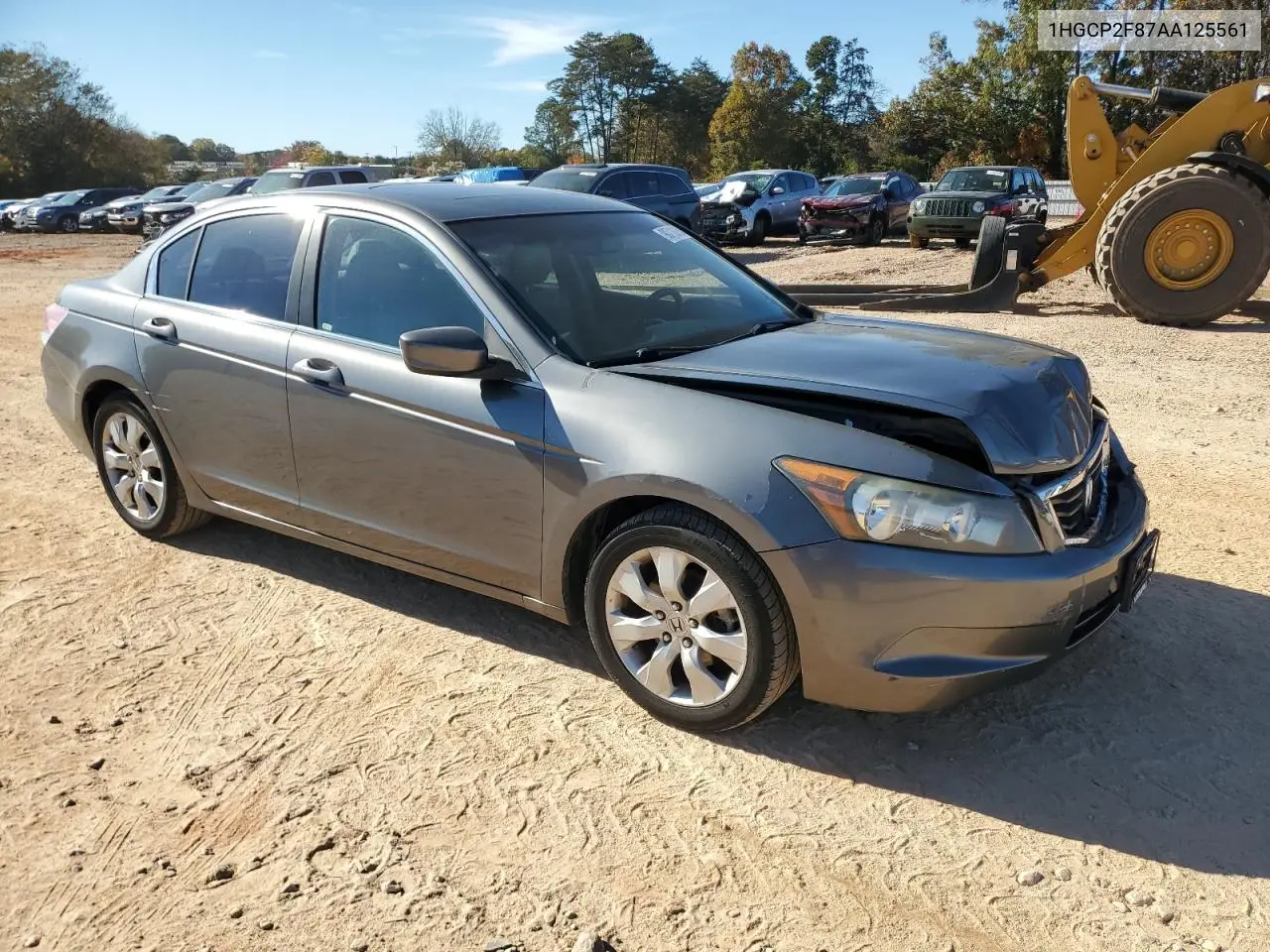 1HGCP2F87AA125561 2010 Honda Accord Exl