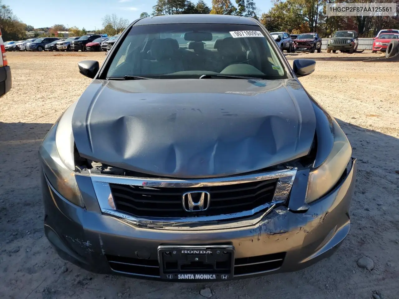 1HGCP2F87AA125561 2010 Honda Accord Exl