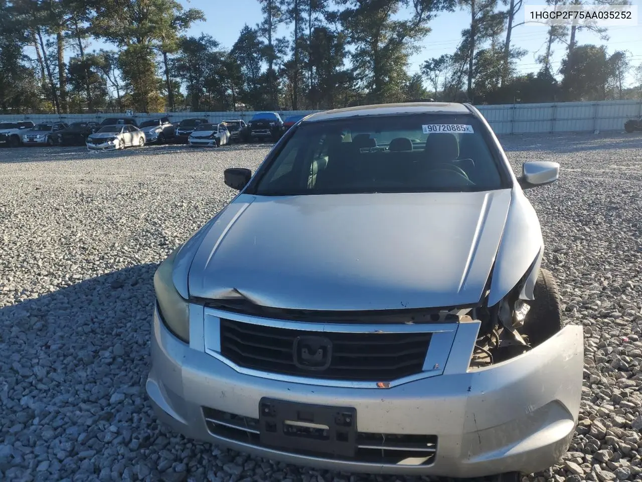 1HGCP2F75AA035252 2010 Honda Accord Ex