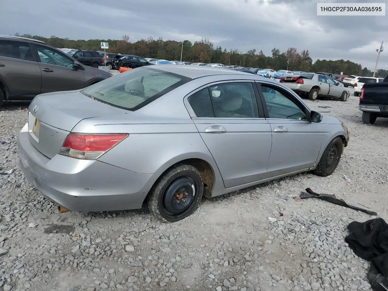 1HGCP2F30AA036595 2010 Honda Accord Lx