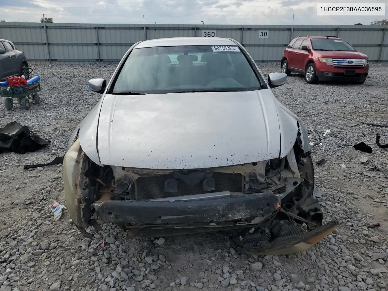 1HGCP2F30AA036595 2010 Honda Accord Lx