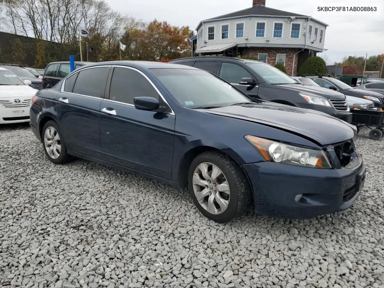 5KBCP3F81AB008863 2010 Honda Accord Exl