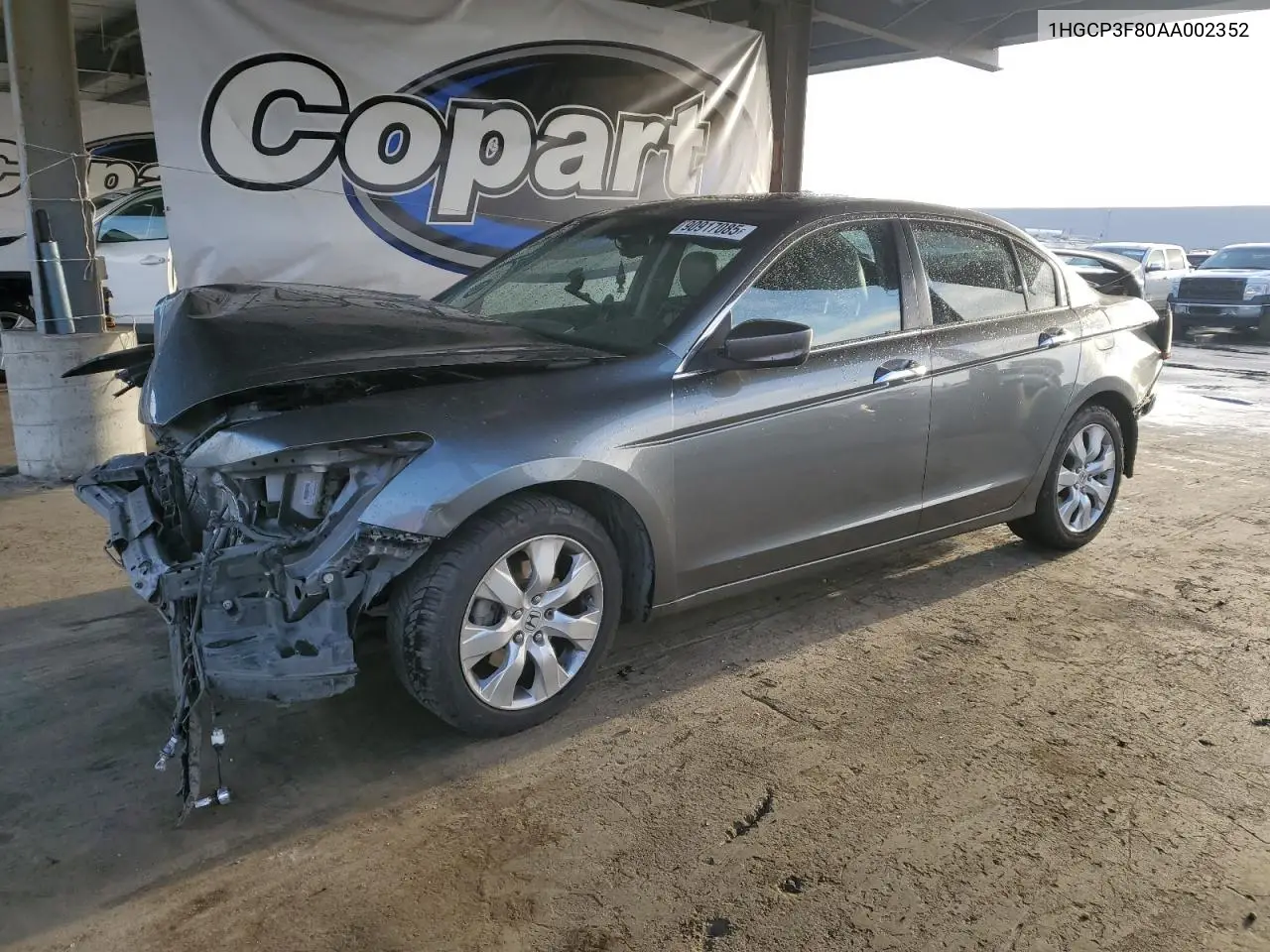 1HGCP3F80AA002352 2010 Honda Accord Exl