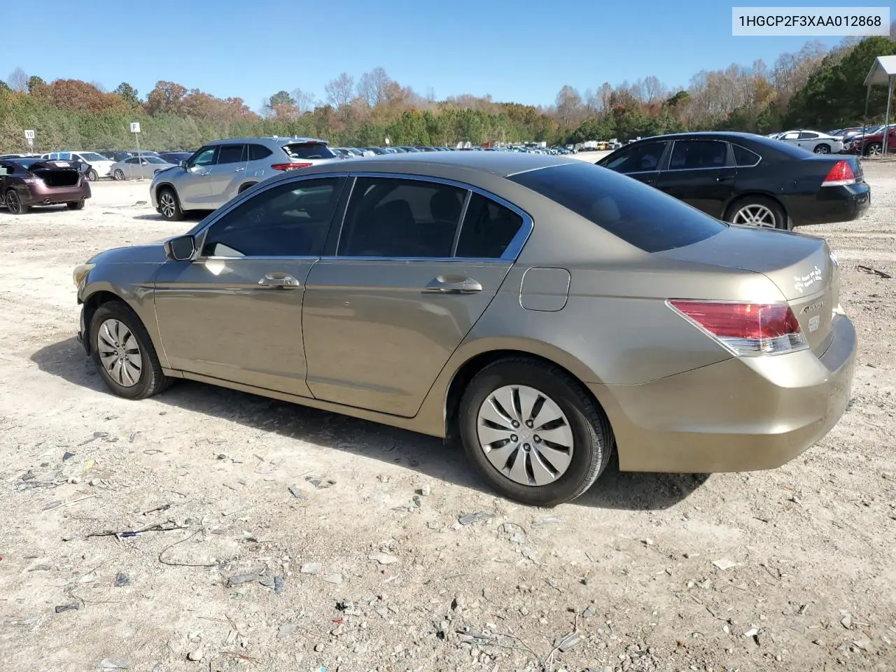 1HGCP2F3XAA012868 2010 Honda Accord Lx