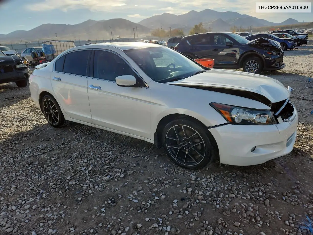 1HGCP3F85AA016800 2010 Honda Accord Exl