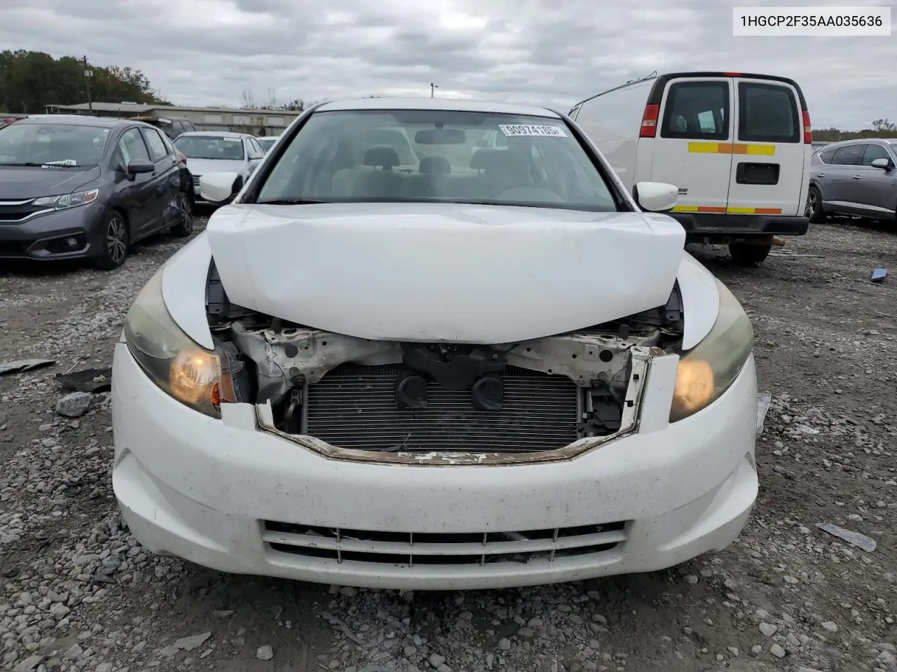 1HGCP2F35AA035636 2010 Honda Accord Lx