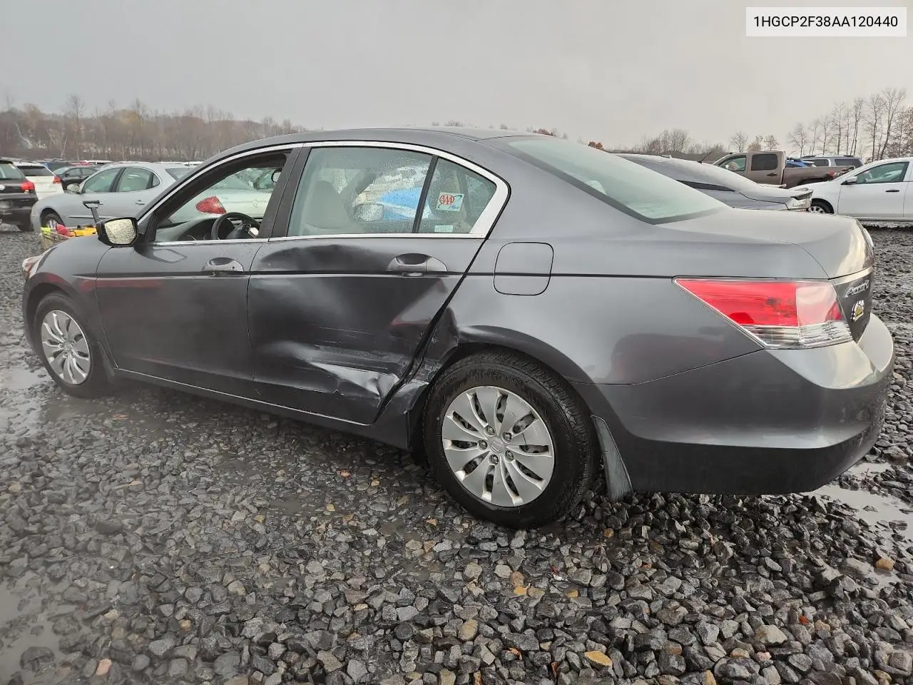 1HGCP2F38AA120440 2010 Honda Accord Lx