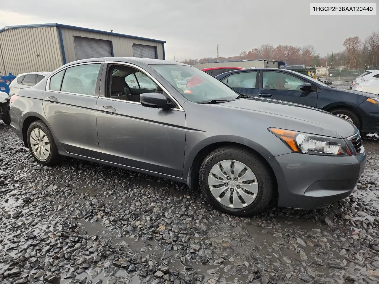 1HGCP2F38AA120440 2010 Honda Accord Lx