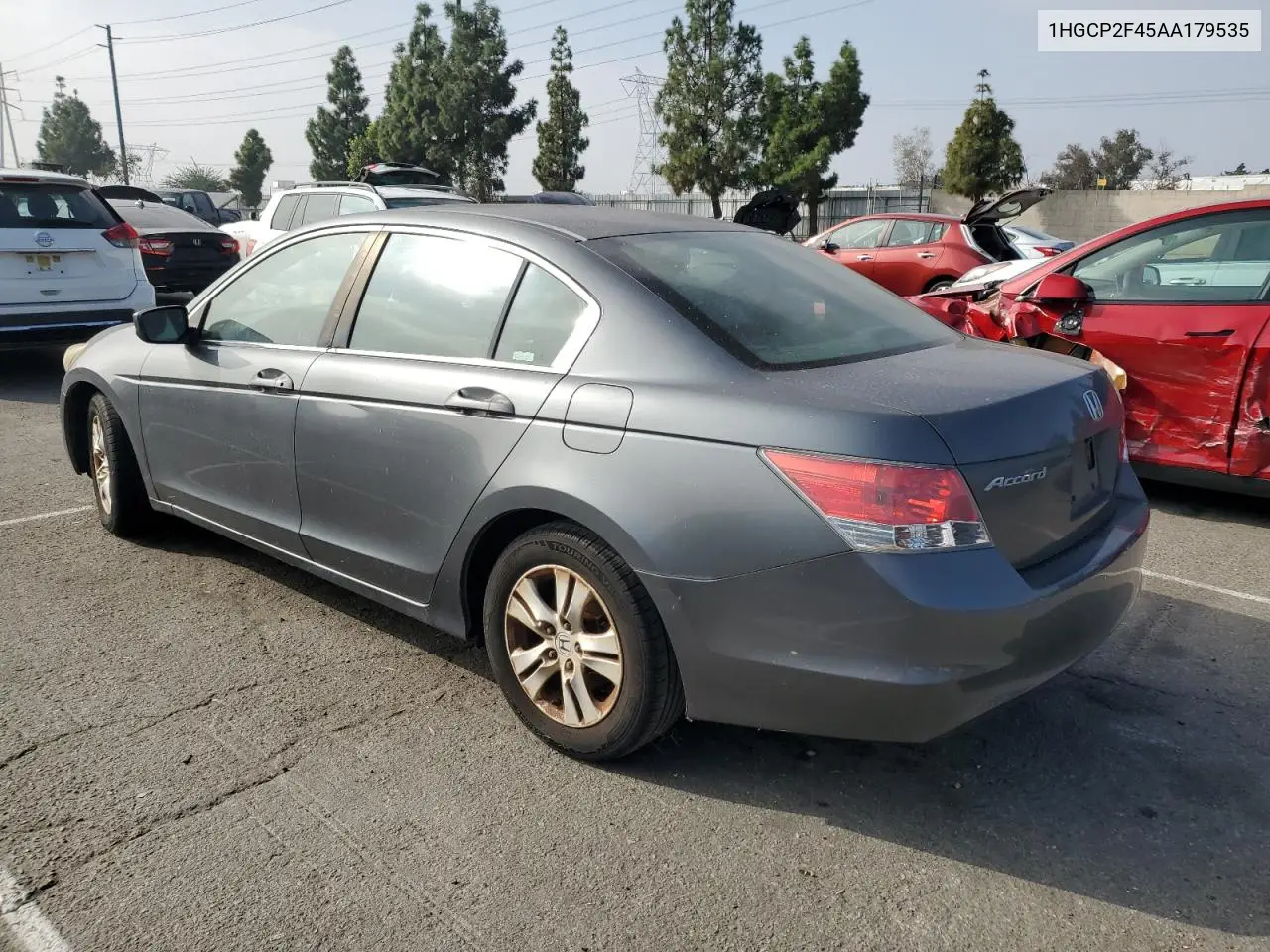 1HGCP2F45AA179535 2010 Honda Accord Lxp