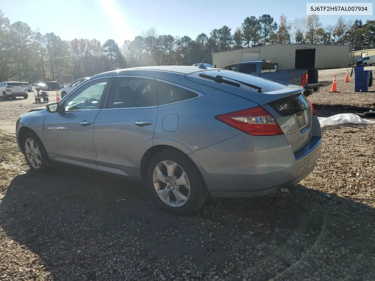 5J6TF2H57AL007934 2010 Honda Accord Crosstour Exl