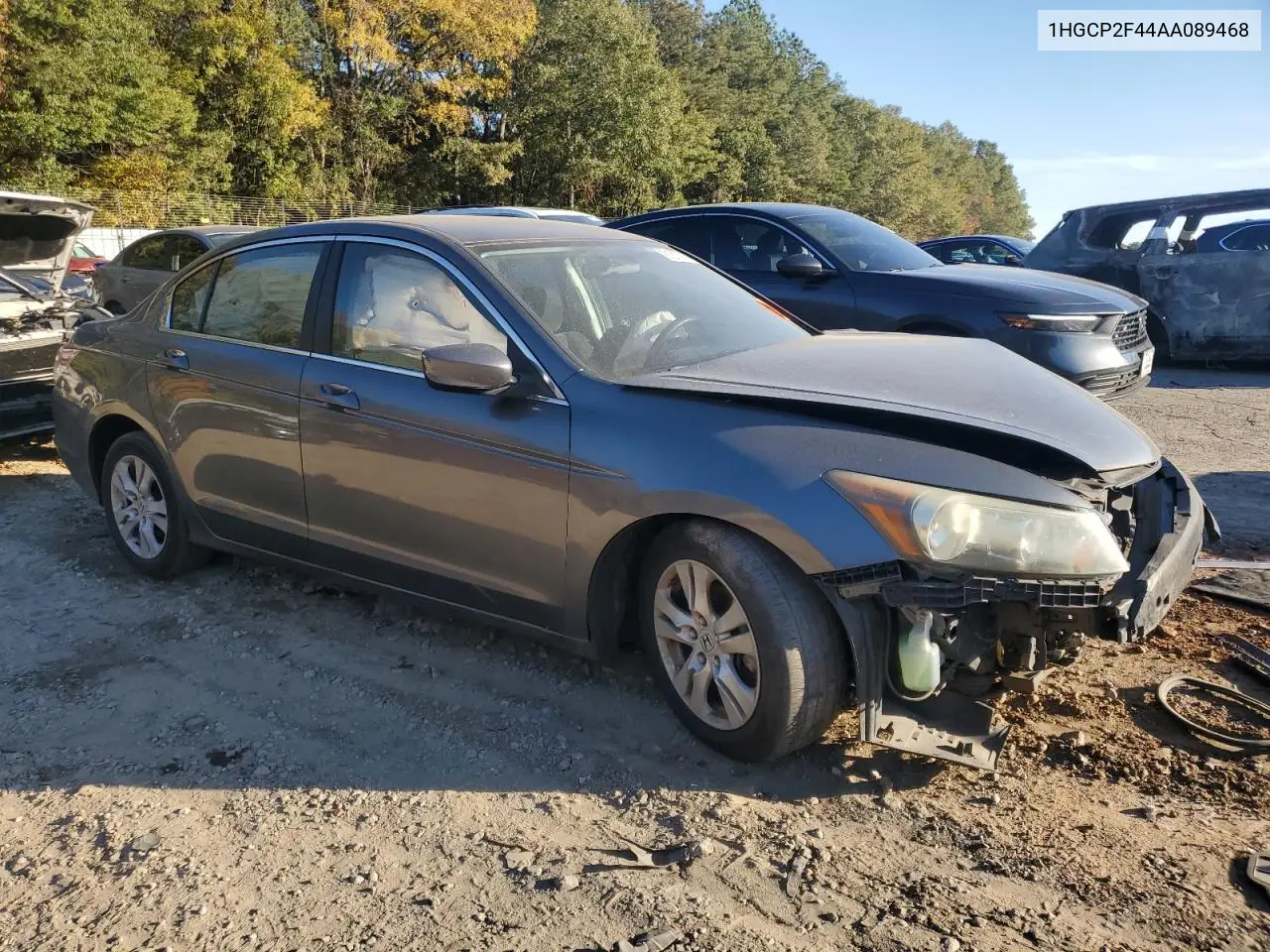 1HGCP2F44AA089468 2010 Honda Accord Lxp