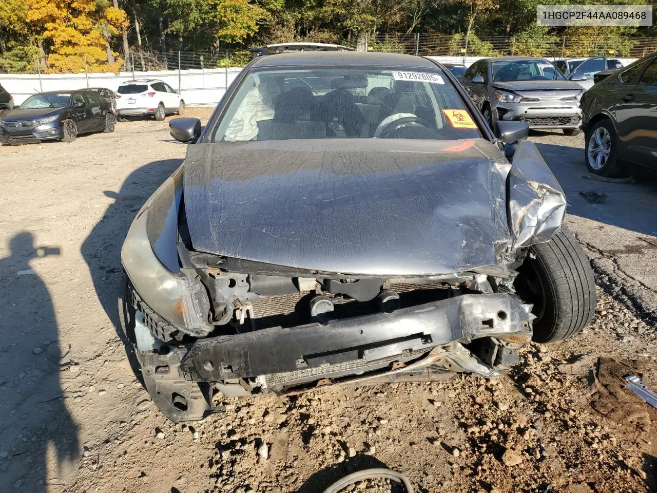 1HGCP2F44AA089468 2010 Honda Accord Lxp